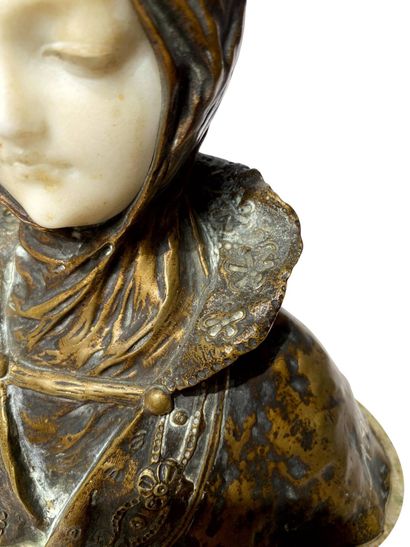 GORI Fortunato, d'après
Buste en bronze à...