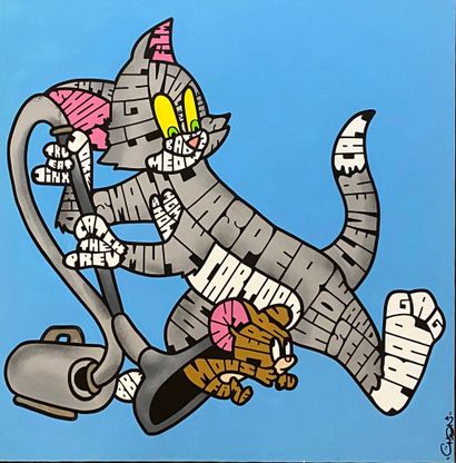 C-MON (b. 1991)
Tom & Jerry, vacum joke,...