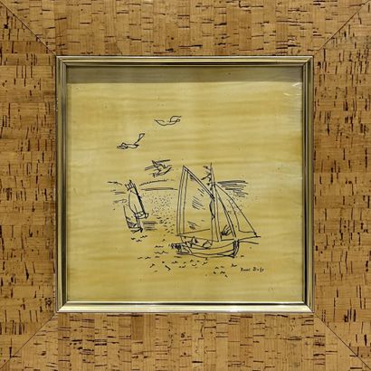DUFY Raoul, d'après 
Bateaux et mouettes...