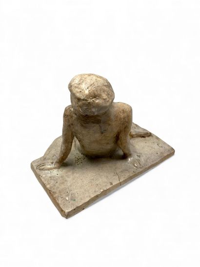 REGNAULT Georges (1898-1979)
Nu féminin assis,
terre...