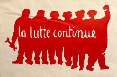 MAI 68 - AFFICHE

ANONYME
La lutte continue
Affiche,...