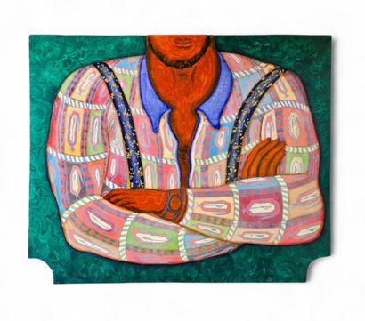 BILWEIS Jean Louis (1932-2023)
Man in shirt,
oil...