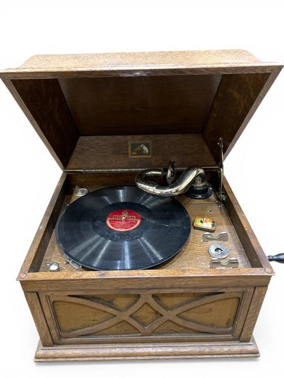 La voix de son maitre 
Gramophone 78 tours...