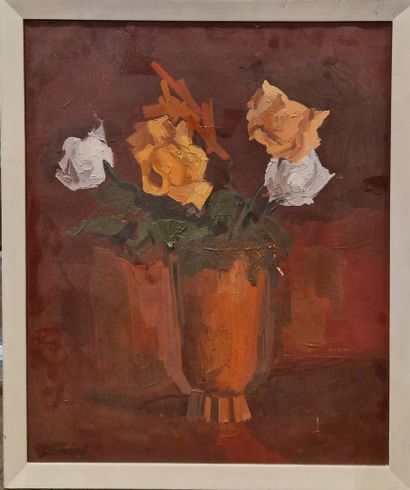 GUINAND Pierre (1907-1997)
Red Pot and Four...