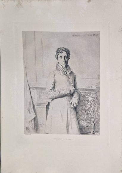 INGRES (pinx) - P FRITEL (sculpt)
Portrait...