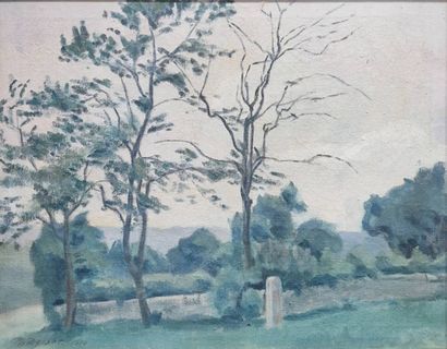 ZYSSET Philippe (1889-1974)
Route arborée,
huile...