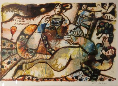 TOBIASSE Théo (1927-2012)
Entre myrtes et...