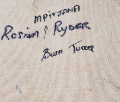 Rosina MPITJANA RYDER (XX-XXI)
Burn Tucker
Peinture...