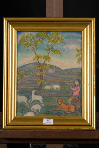 SCHLEIFER Savery, 1888-c.1943
Pastorale
huile...