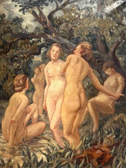 FRIESZ Emile Othon , in the style of 
Women...