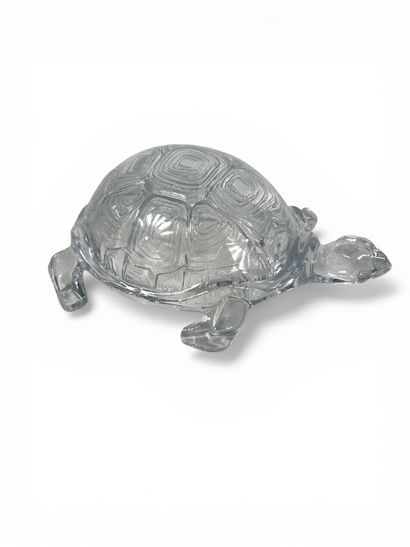 DAUM Nancy - second choix - Tortue en cristal...