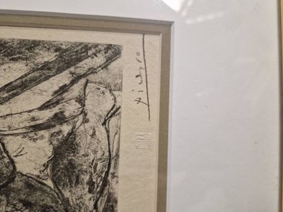 PICASSO Pablo, d'après,
Le viol sous la fenêtre,...