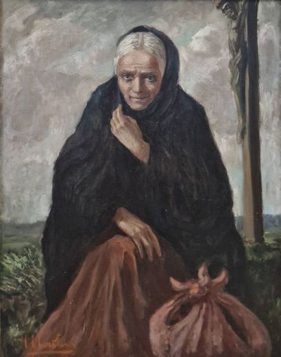 EBERSTEIN Herman (1906-1964)
Woman at the...