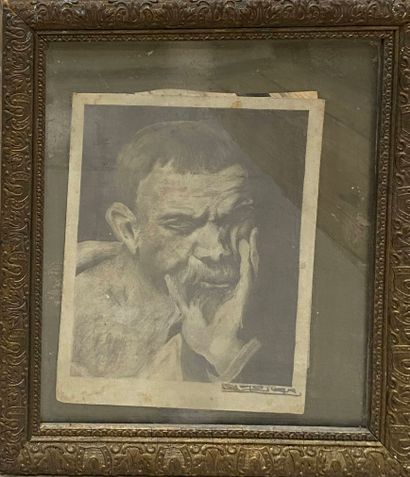 ANONYME XX
Portrait de Van Gogh
Crayon sur...