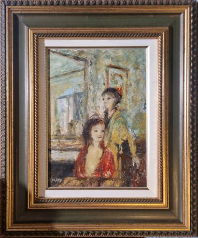 CLARY Stéphane (XX-XXI)
Les amies 
oil on...