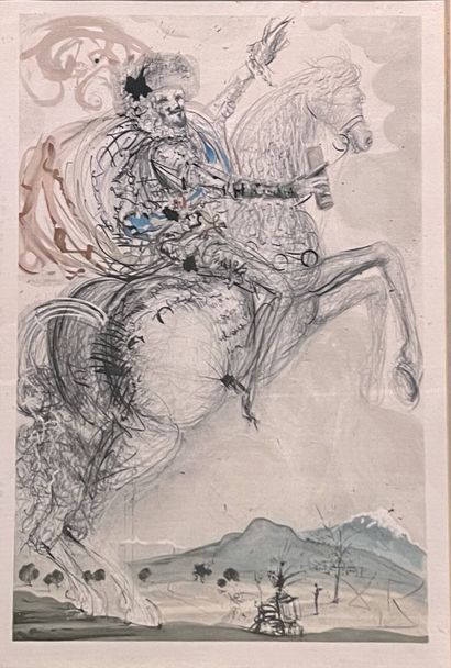 DALI Salvador, d'après 
Le comte Duc d'Orléans...