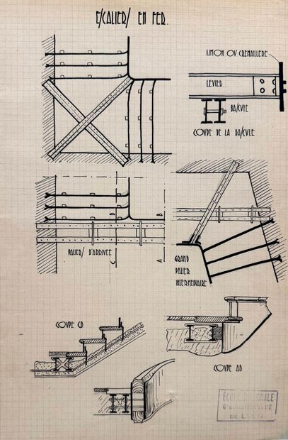 ECOLE MODERNE - Dessin Ingénieur - Architecte...