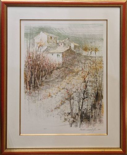 SEMENTZEFF Michel (1933-2019)
Le hameau,...