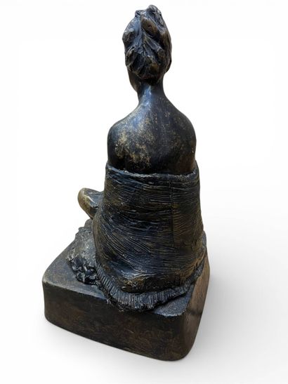 BOURRON Marie-Josèphe (1931-2012)
Femme assise...