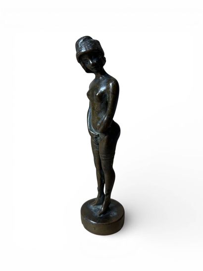 ECOLE MODERNE
Jeune femme nue, 
épreuve en...