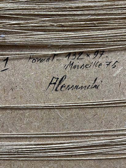 ALESSANDRI Joseph (1940-2017)
Untitled, Marseille,...