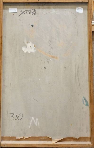 ABERDAM Alfred (1894-1963)
Winged figures
Oil...