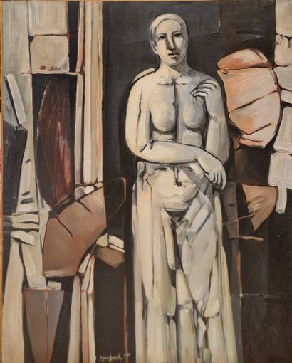 KOUFOVASSILIS Petros (né en 1949)
Statue,...