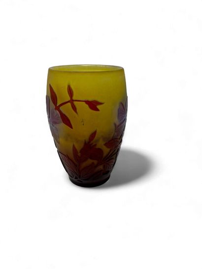 TRAVAIL FRANCAIS XX
Vase en verre multicouche...