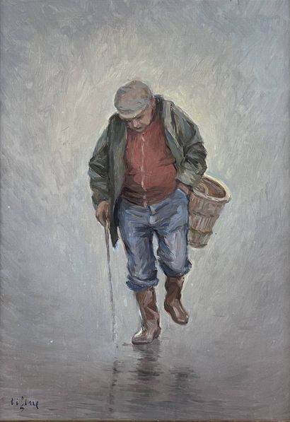 TIFINE Jeanne (1929-2017/18)
Le pêcheur à...