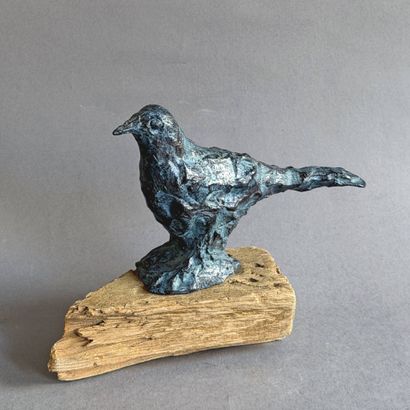 BISSARA-FREREAU Françoise, née en 1943	
Merle	
bronze...
