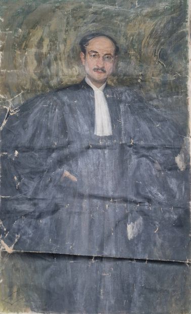 BERINGS Louis (1888-1966)
Full-length portrait...