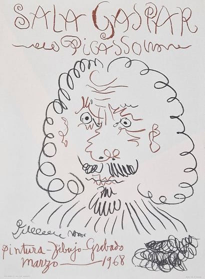 PICASSO Pablo, d'après 
Sala Gaspar, Picasson...