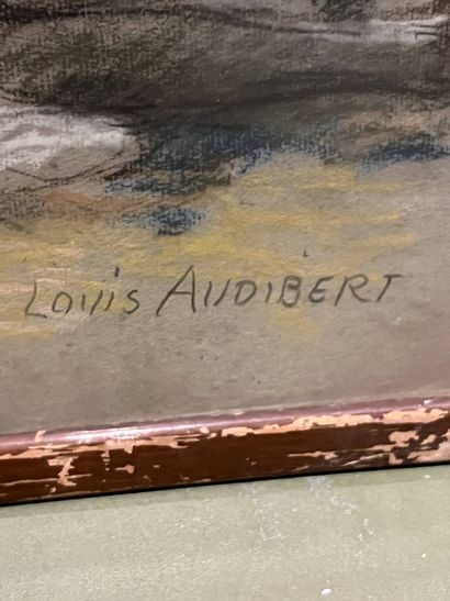 AUDIBERT Louis (1881-1983)
Nu allongé,
crayons...