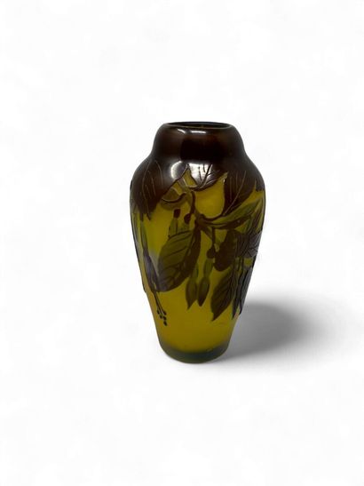 TRAVAIL FRANCAIS XX
Vase ovoïde épaulé en...
