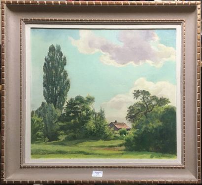 BARRAUD Gustave François, 1883-1964
Thatched...
