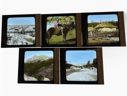 Color photographs by an unidentified photographer....