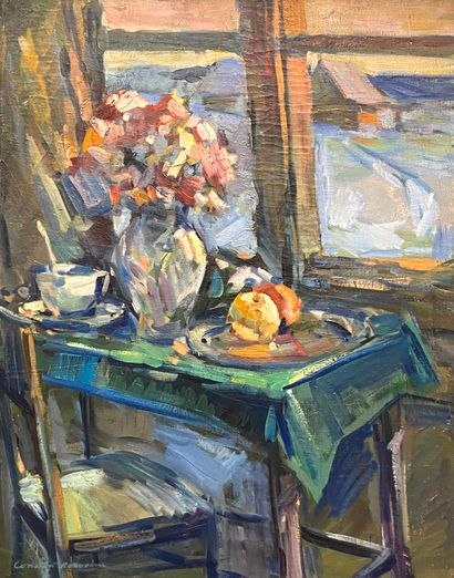 20th century Russian school 
still life with...