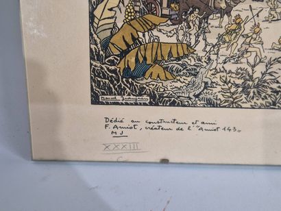 JEANJEAN Marcel (1893-1973)
L'Escale dans...