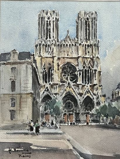 BOUVRIE Henry (né en 1896 - )
La cathédrale...