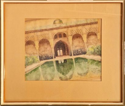 PERILLA Francesco (1874-c.1954)
Patio en...