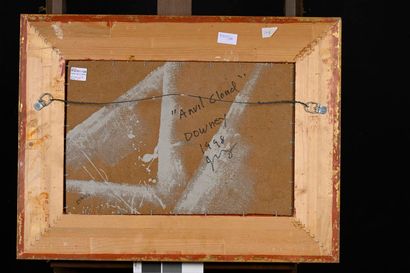 DOWNEY Dennis, born 1941
Anvil cloud, 1998
oil...