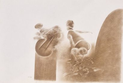 BRACHE Carlos (né en 1944)
La dérobade du...