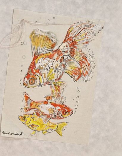 THIRIOT Pierre (1904-1991)
The fish - The...
