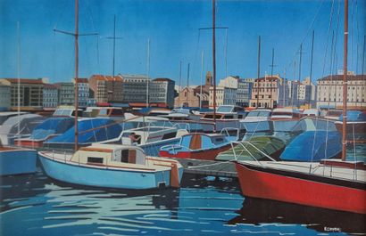 CAMPANA Richard (born 1948)
The port of Marseille...