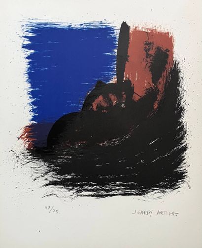 GARDY ARTIGAS Joan (né en 1938) 
Lithographie...
