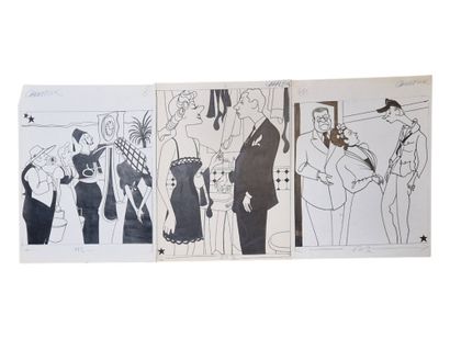 MARA Jean (1912-1992)
Personnages
Trois dessins...