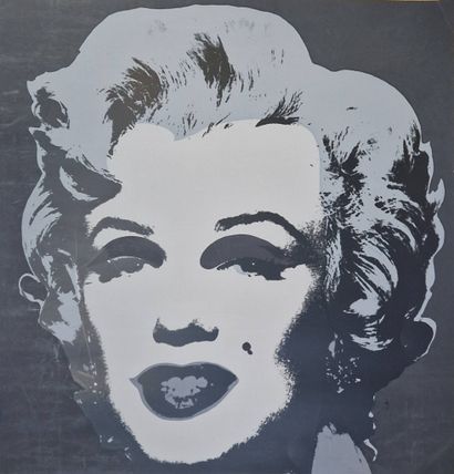 WARHOL Andy, d'après,
Marylin,
sérigraphie...