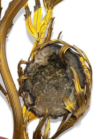 Willy DARO (XXe siècle)
Lampe en bronze et...