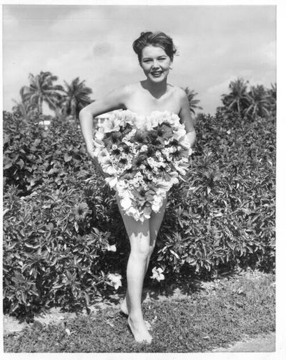 Pin-Up, Miss, actress, woman. Circa 1950-65....