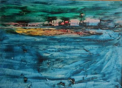 ECONOMOS Gérard (born 1935)
Ecume
Oil on...